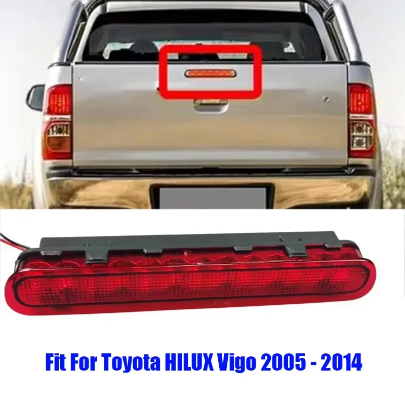 12V LED Brake Light Fit For Toyota HILUX Vigo 2005 2014 3rd Stop Signal Third Rear Light 81570-0K080 Car Accessories