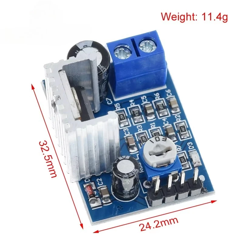1/3PCS TDA2030 Module Power Supply TDA2030 Audio Amplifier Board Module TDA2030A 6-12V Single