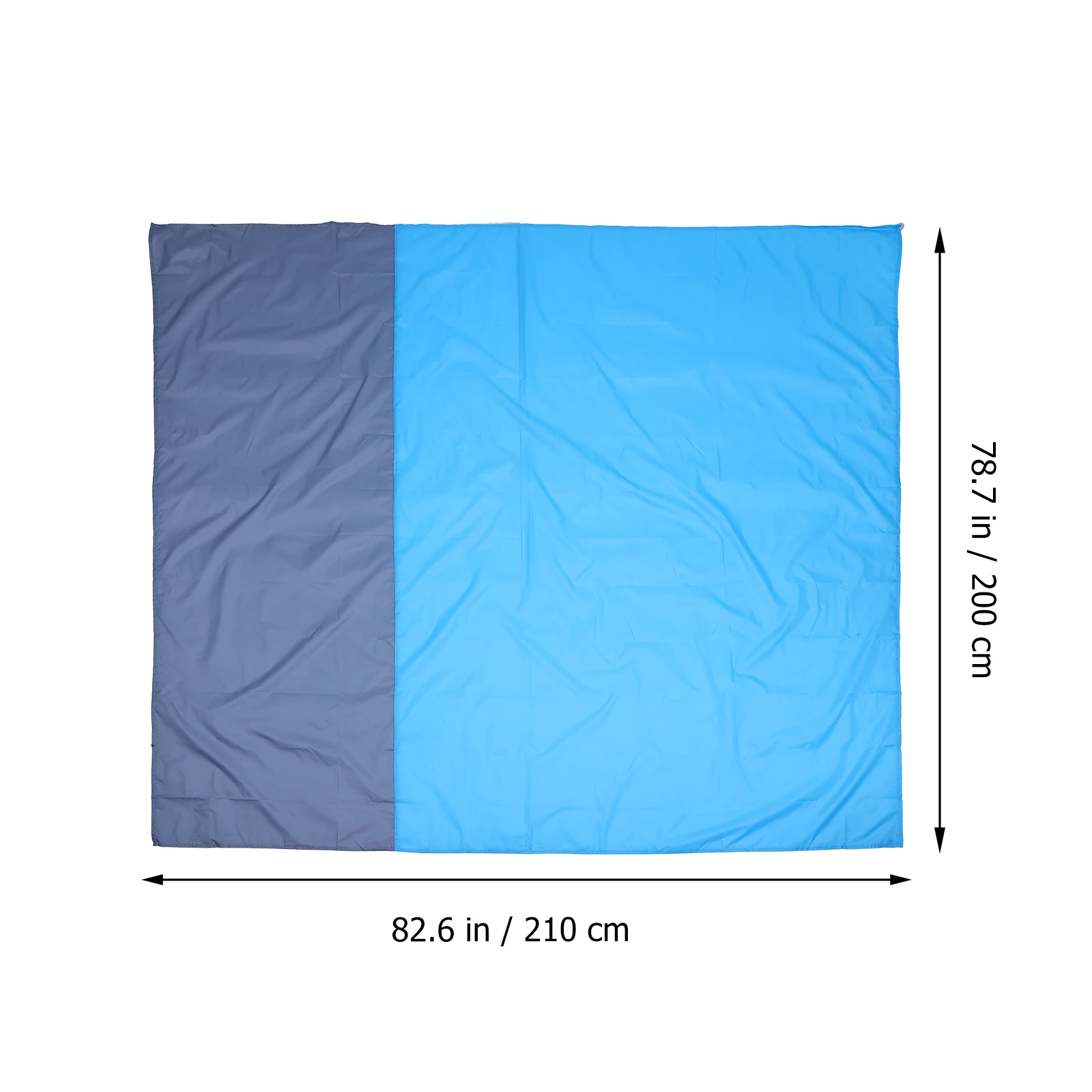 

1pc Waterproof Picnic Blanket Beach Mat Camping Outdoor Foldable Lightweight Grass Mat Dirt Insect Protection Bright Color