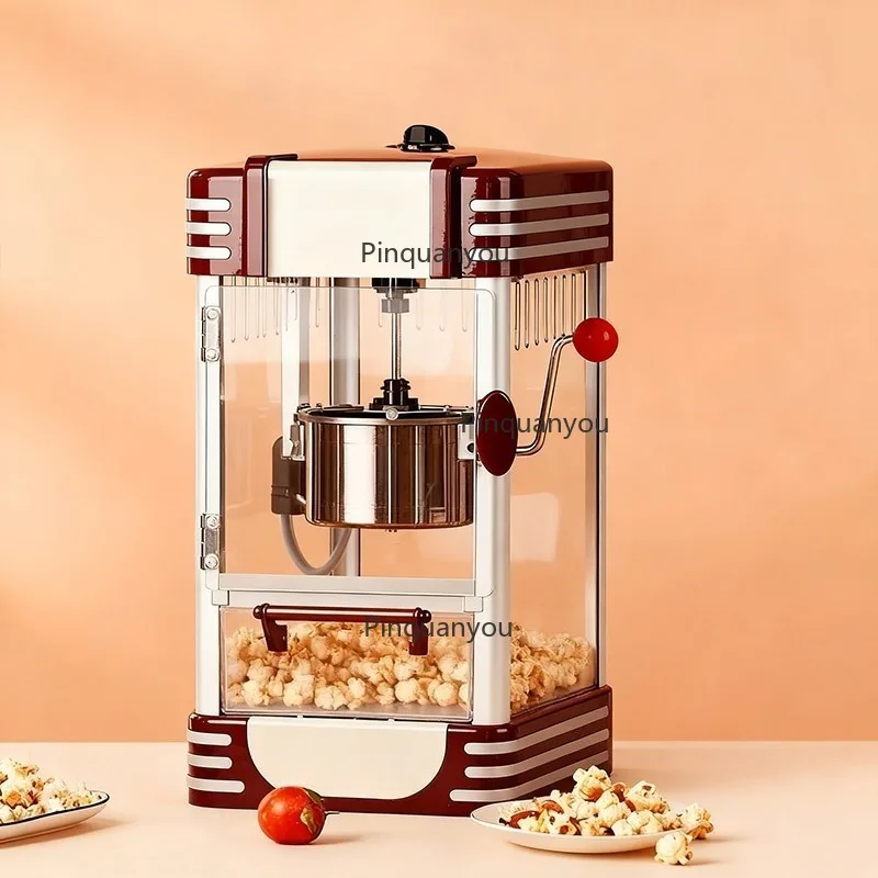 Automatic Popcorn Machine for Home or Commercial Use, Mini Popcorn Machine, Snack Machine, on Sale