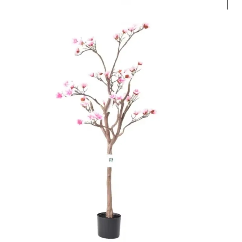 150cm Artificial Tree Decoration Home  Magnolia Tree with Flowers Blossom Trees