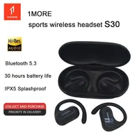 1MORE S30 Ear-hook Wireless Sports Earphones Bluetooth 5.3 Long Battery Life Music Headset Outdoor Travel Waterproof Headphones