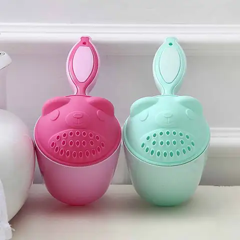 베이비 샤워 물놀이 냄비 샴푸 컵 샤워 장난감, 다기능 욕실 물놀이 장난감, 어린이 세안 헤어 컵 목욕 도구