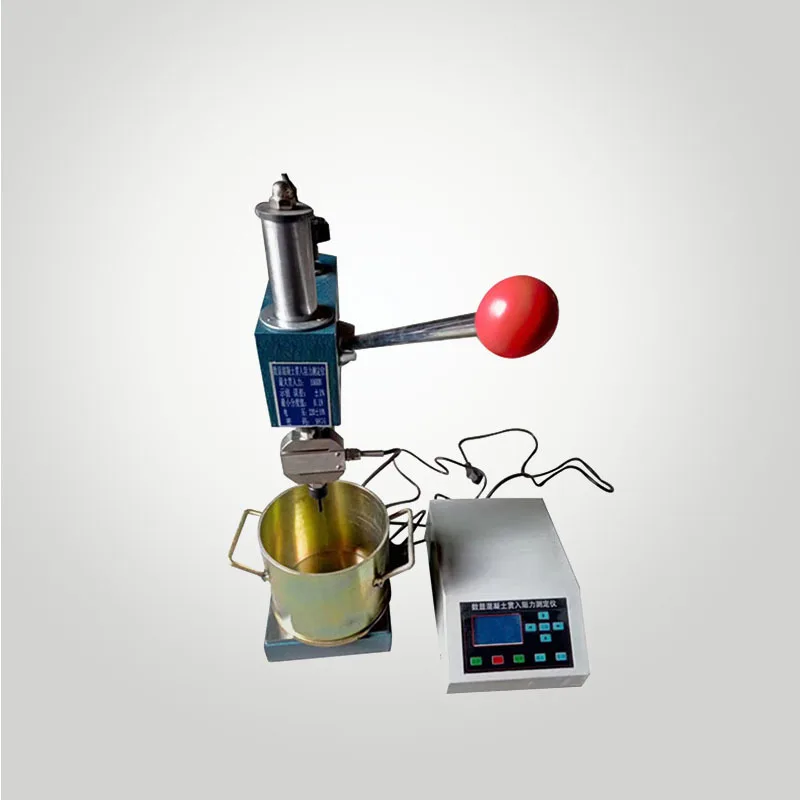 Digital concrete penetration resistance tester, setting time determination of concrete pouring resistance tester