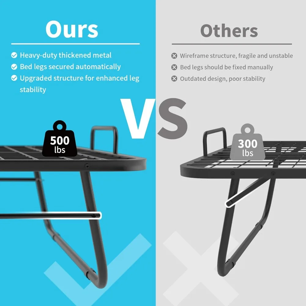 سرير قابل للطي مع مرتبة إسفنجية الذاكرة، سرير ضيوف قابل للطي مقاس 75 × 31 للبالغين، موفر للمساحة، إطار معدني محمول بحجم سرير قابل للطي