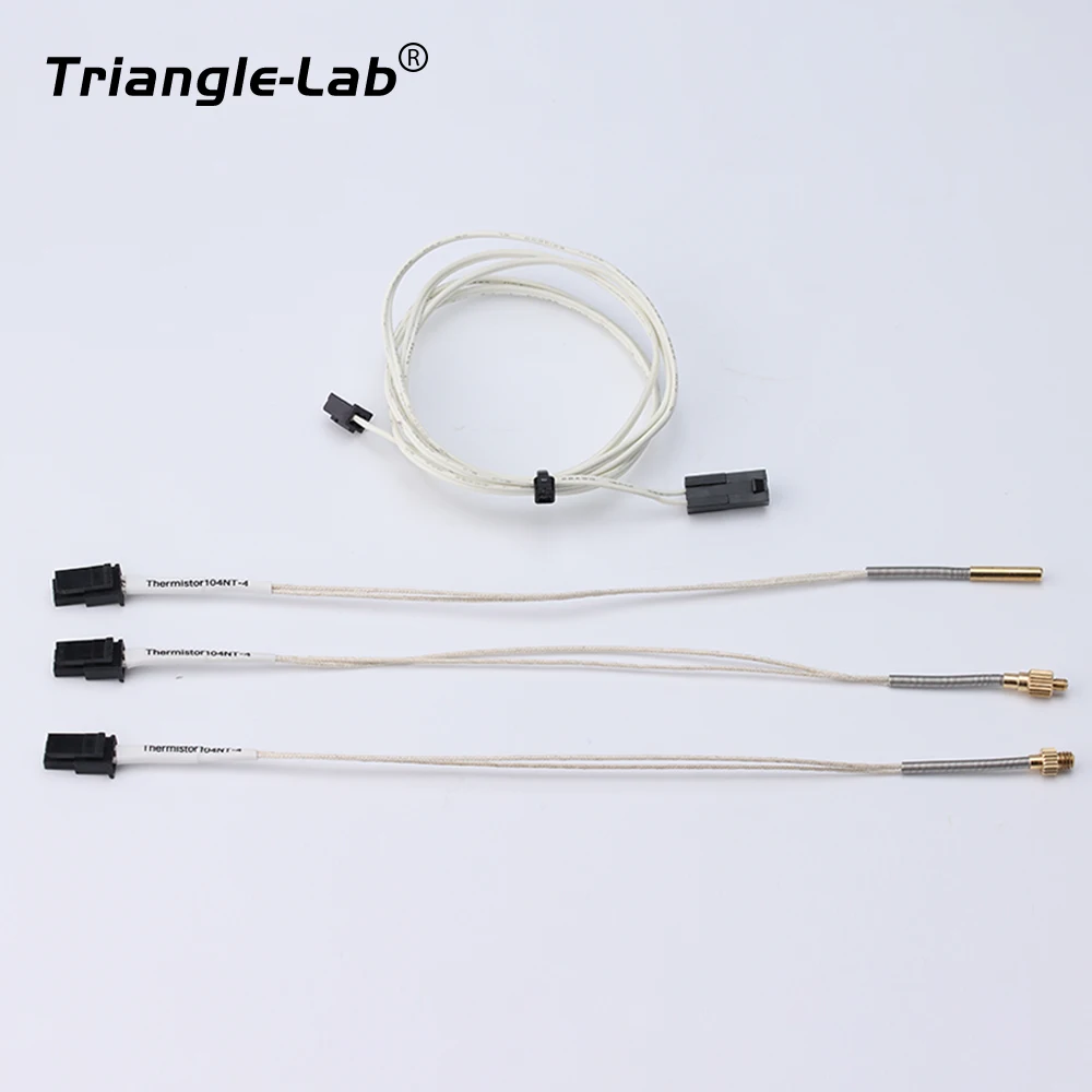 trianglelab ADR™ 104NT-4-R025H42G （104GT-2）Thermistor sensor New standard Multi-Stranded Laser Welded Leads 3X15MM Metal M3 M4