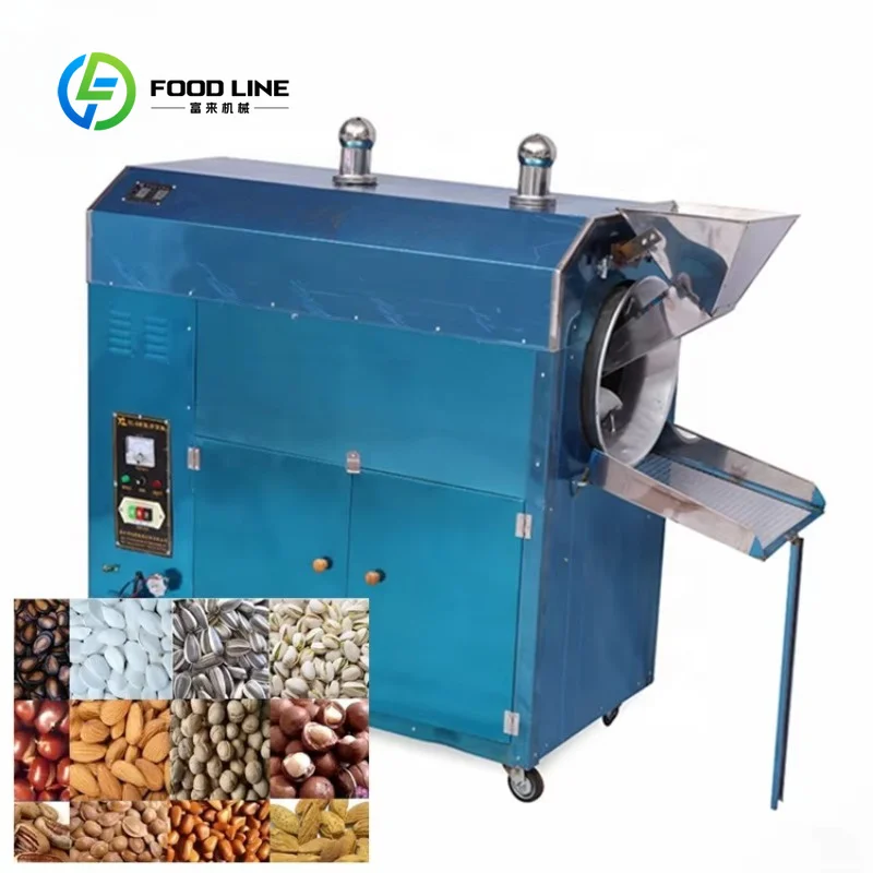 Custom Drum Roaster 220V Baking Equipment for Commercial Snack Shop Rotary Tumble Design Wholesale Order Get Coupon