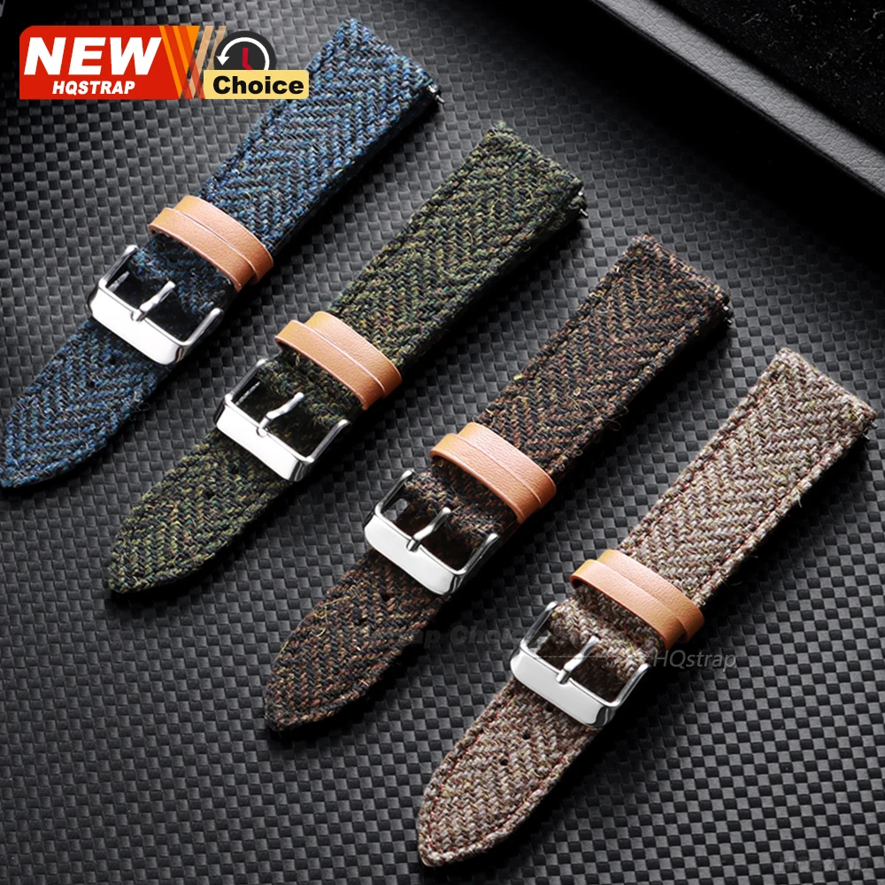 Pulseira de Relógio de Nylon d - Smartwatch Vintage Watches For Men avaliação e preço