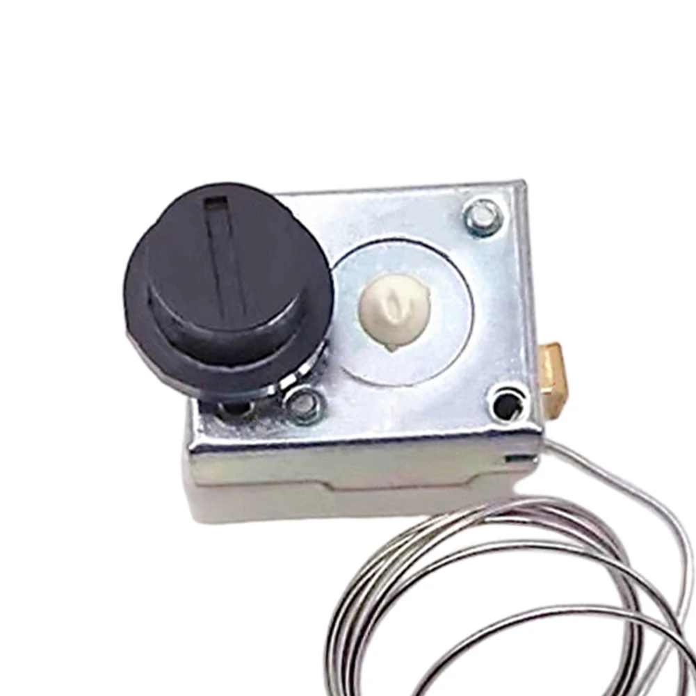 Thermostat Safety Switch for Oven and Fryer with Fixed Temperature Cutoff Points and Standard Mounting Configuration