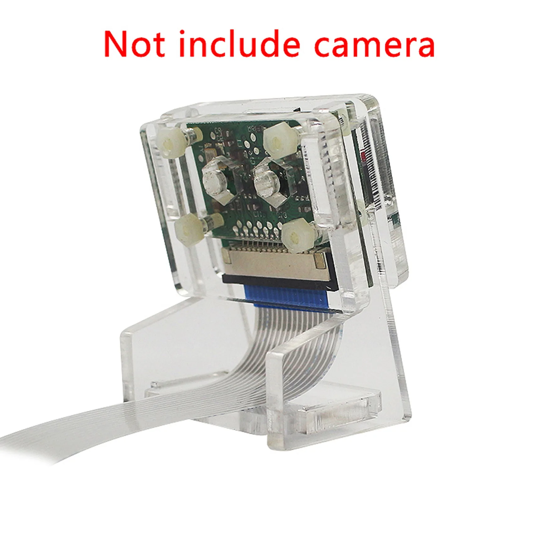 Empfindliche 2X Ov5647 Mini Kamera Acryl Halter Transparente Webcam Halterung Für Raspberry Pi 3 Kamera