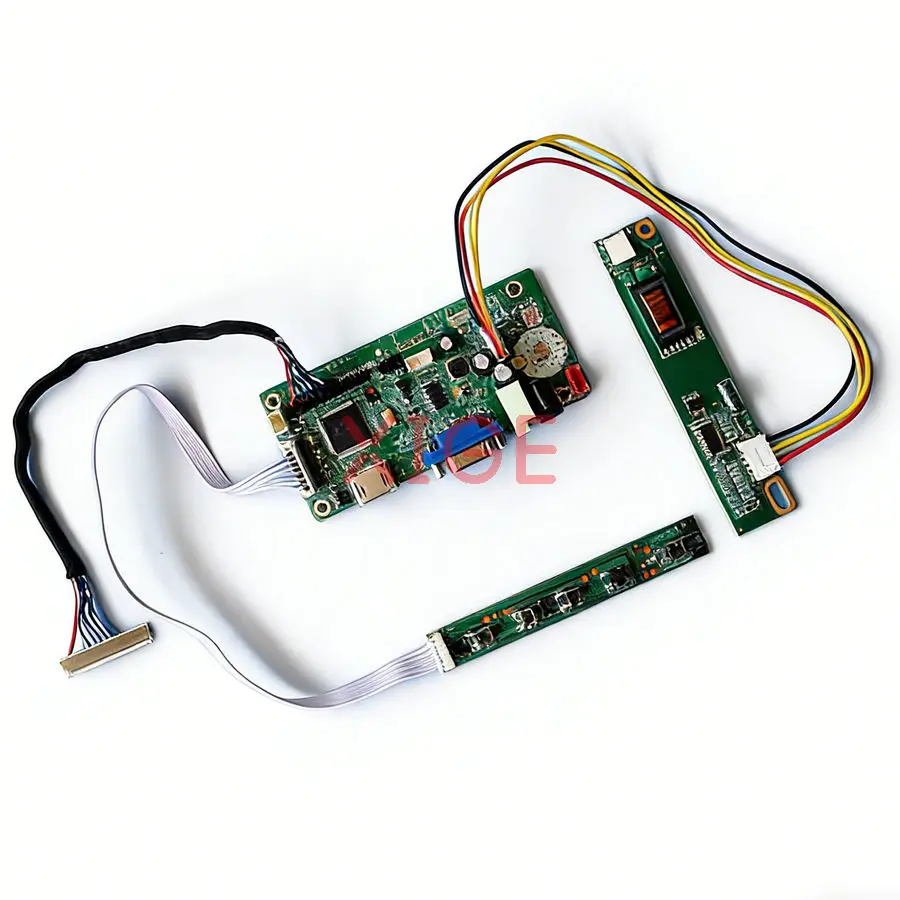 

LCD Display Drive Controller Board Fit B154EW04 B154EW01 B154EW08 B154EW02 30 Pin LVDS VGA+HDMI 1280x800 1280*800 1-CCFL Kit DIY