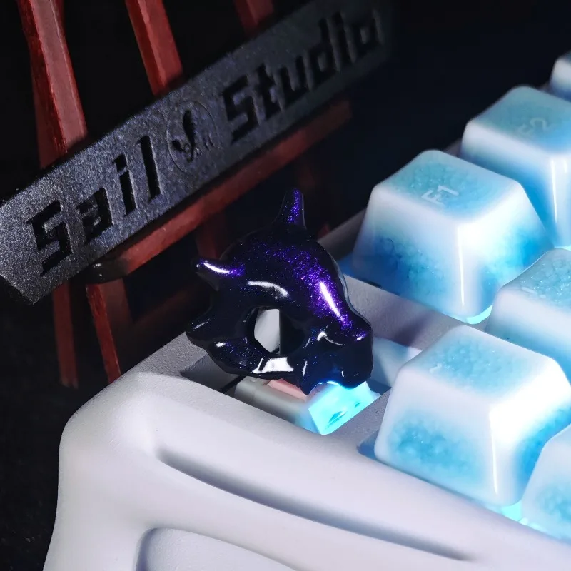 Skull ESC Keycaps مخصصة ثلاثية الأبعاد الطباعة الراتنج الإبداعية ورائعة قبعات المفاتيح لوحة المفاتيح لملحقات لوحة المفاتيح الميكانيكية هدية