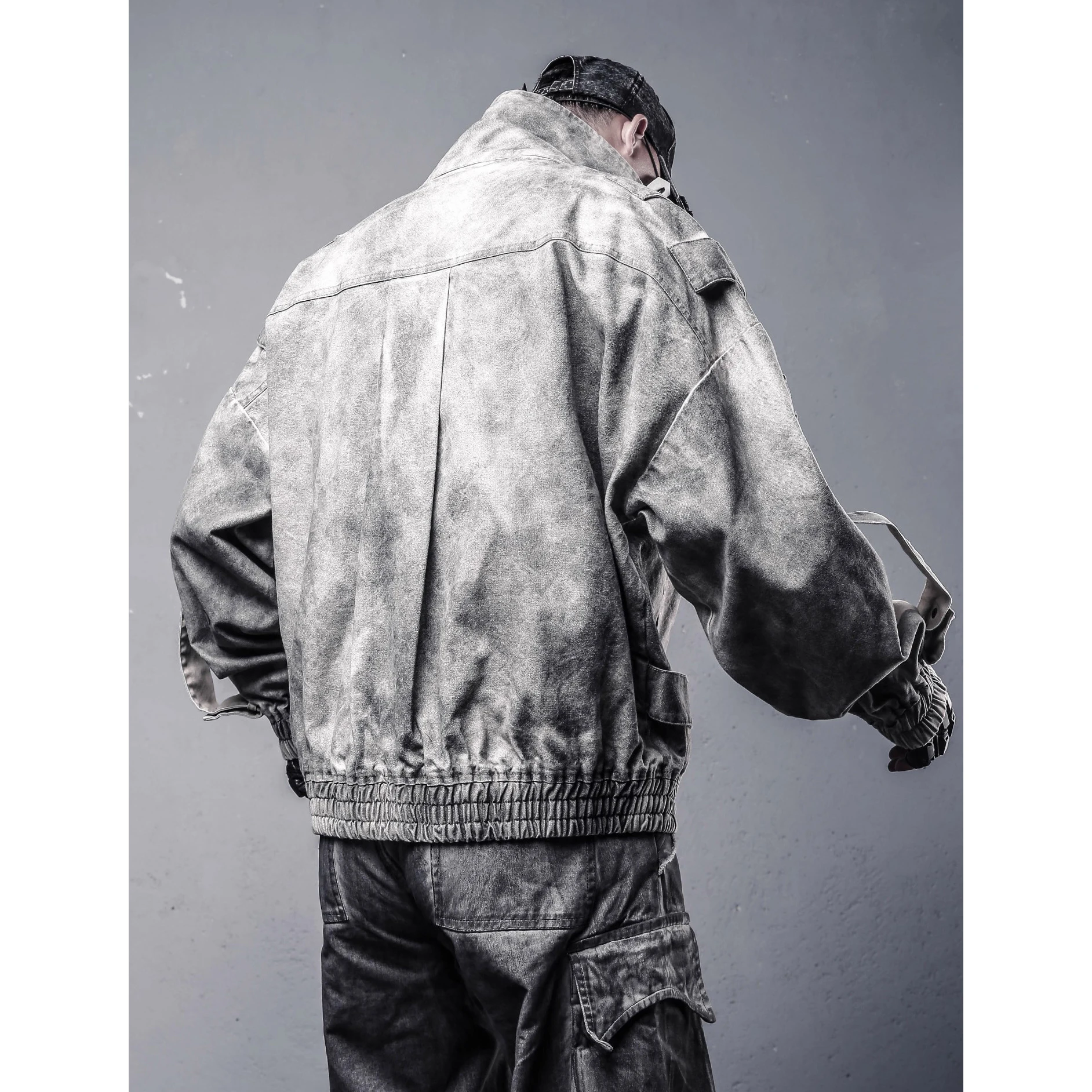 coating denim jacket darkwear y2k 平成 V系 Sf525642c204645d1af59a9bb6515b