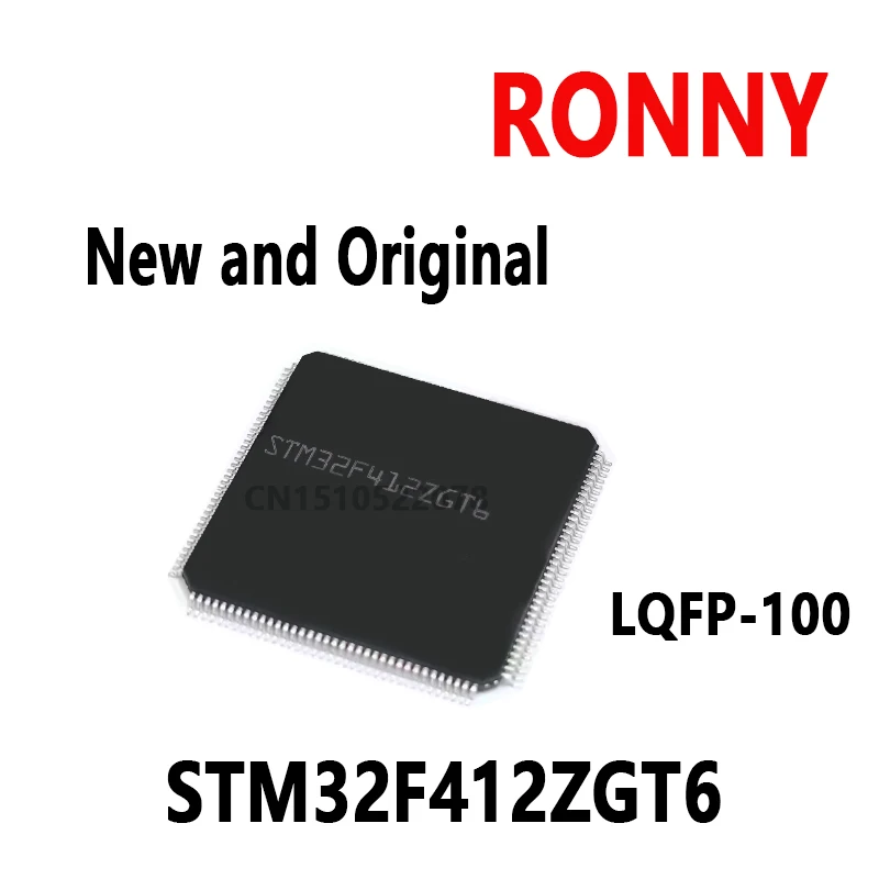 1PCS New and Original LQFP-100 STM32F412VET6 STM32F412VGT6 STM32F412ZGT6 STM32F415RGT6 STM32F415VGT6 STM32F417VET6