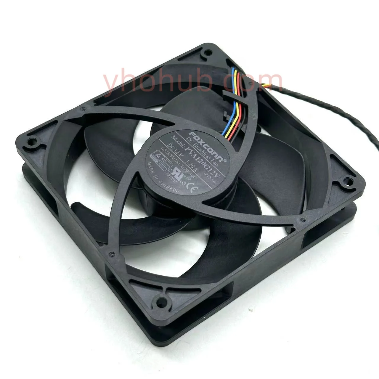 

Foxconn PVA120G12V Server Cooling Fan DC 12V 1.20A 120x120x25mm 4-wire