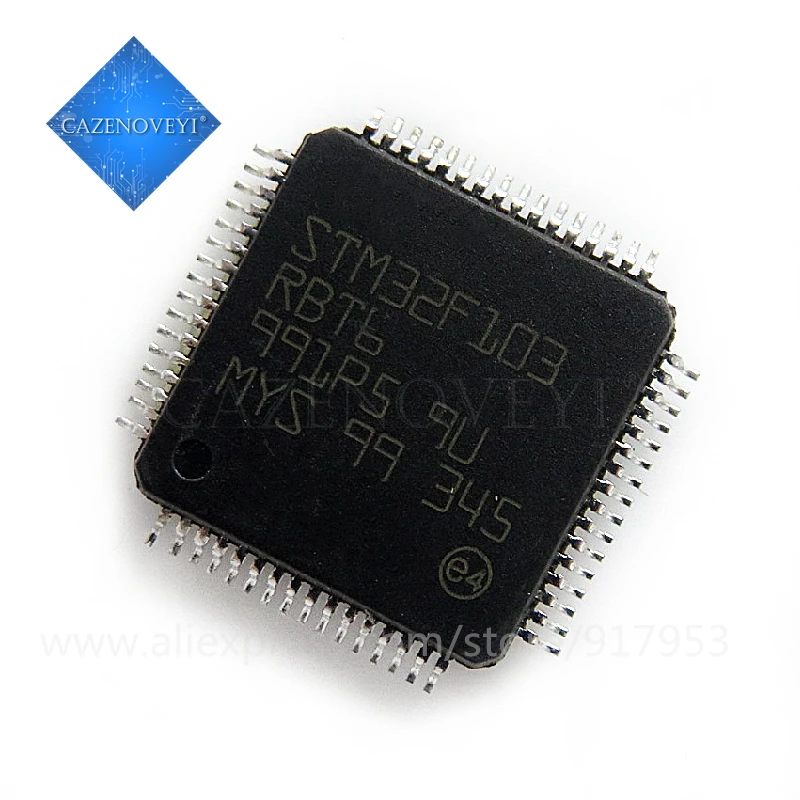 

5pcs/lot STM32F103RBT6 STM32F103 QFP-64 In Stock