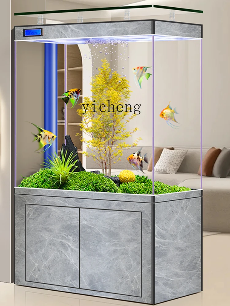 YY Bottom Filter Ecological Circulation Change Water Lazy Integrated Living Room Floor Aquarium