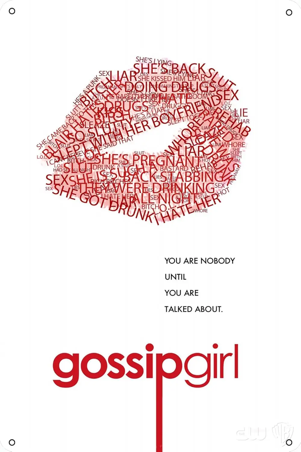 Gossip Girl (TV) (2007) Poster Home Wall Art Decoration Retro Metal Tin Sign