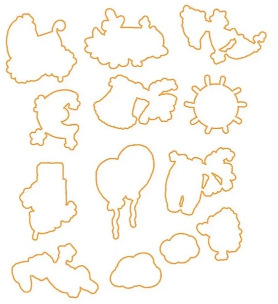 Neu eingetroffen: Happy Cutting Dies und Stempel für DIY-Scrapbooking/Fotoalbum, dekorative Prägung, DIY-Papierkarten