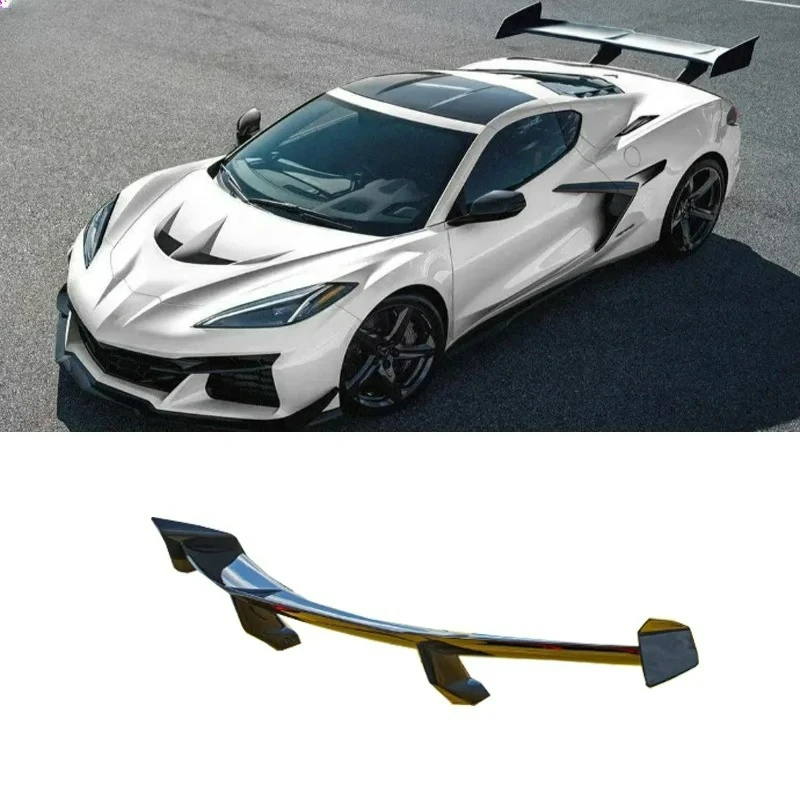 

Wholesale High-quality New Track-ready FORChevrolet Corvette C8 ZR1/Z51 Dry Carbon Fiber Rear Spoiler Wing Body Kit