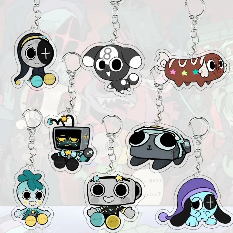 Llavero de acrílico Sprout Shelly Eclipse Toodles Shrimpo Vee, llavero de anime y dibujos animados, decoración para bolsos, dijes para mochilas, colgante, regalo
