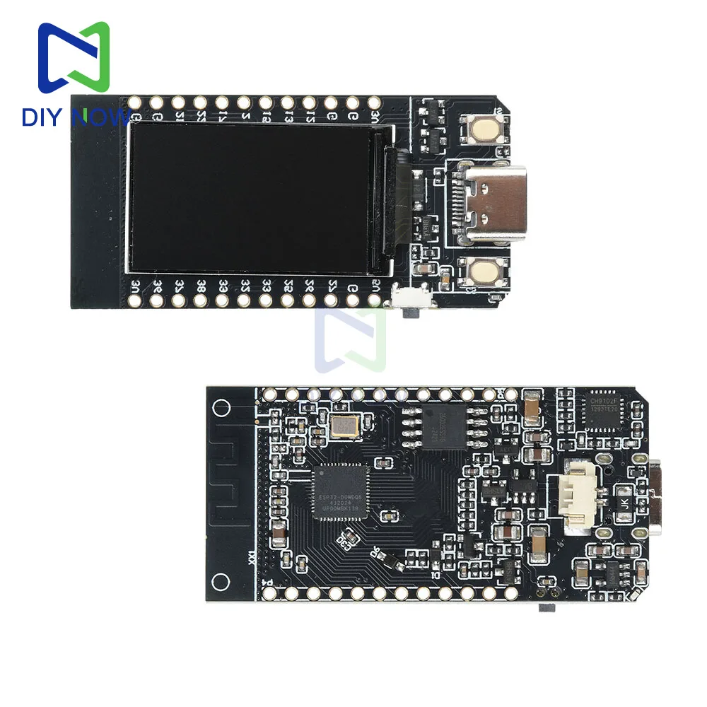esp-t-display-esp32-placa-de-desenvolvimento-wifi-bluetooth-114-polegada-ips-lcd-modulo-controlador-sem-fio-cp2104-4mb-para-arduino-tipo-c