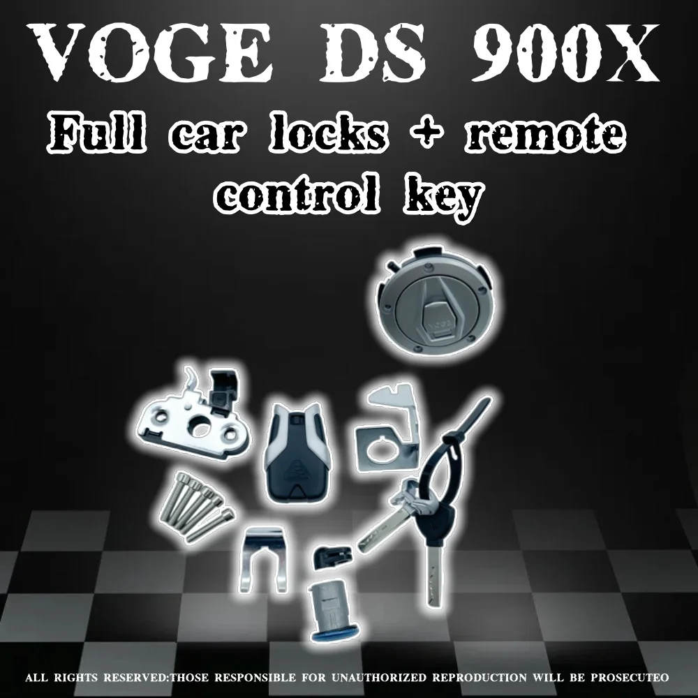 For VOGE DS900X DSX900 motorcycle original full car lock remote key ignition switch