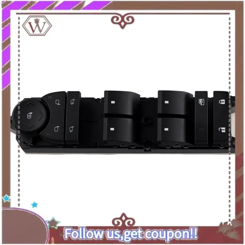 

A57E-Power Window Switch Front Left Driver Side For Cadillac Escalade 2007-2008 Accessories 15906883 15118557 DWS1620