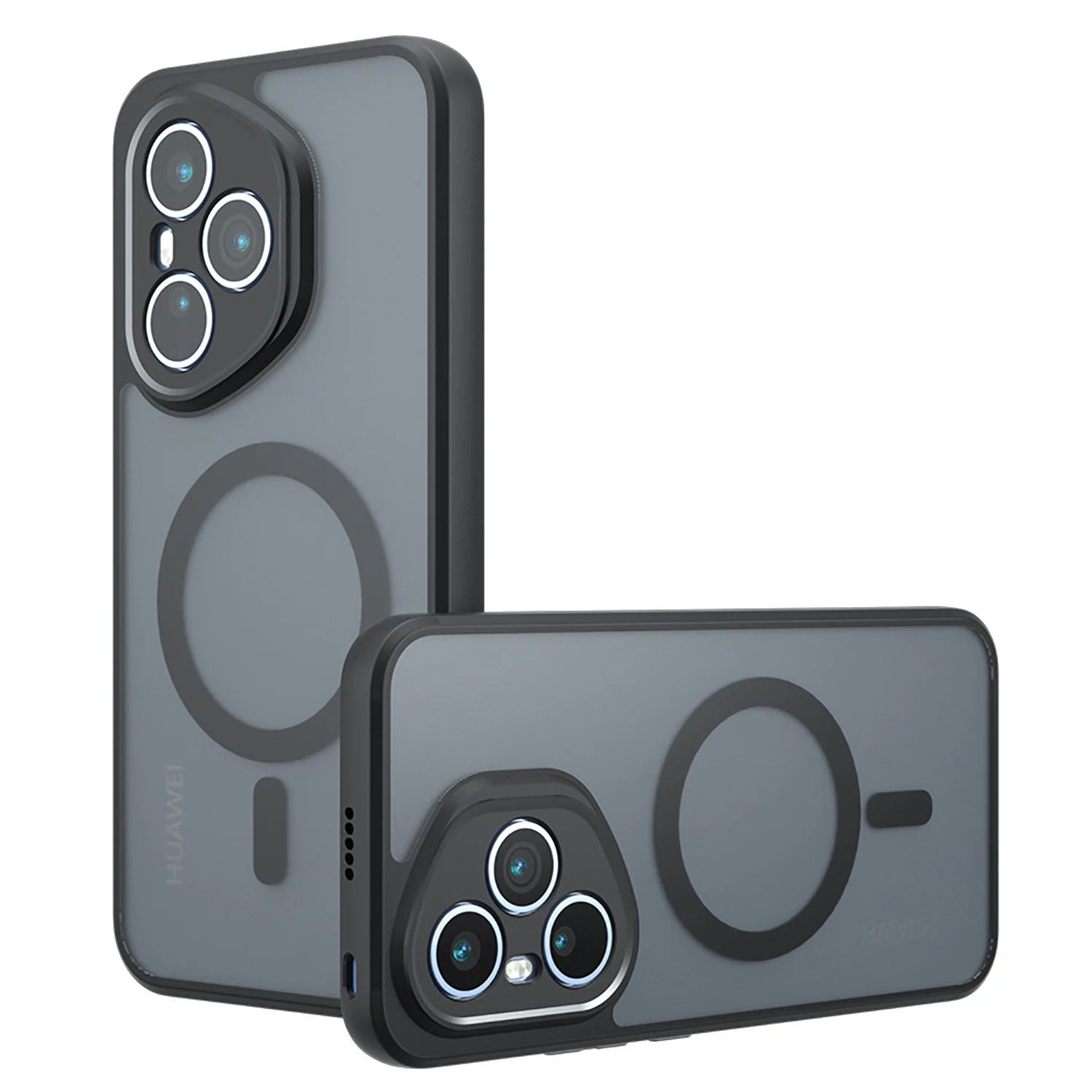 

for Honor 400 Pro 5G Case Matte Magnetic Camera Protection Air Bag Corner Drop-Proof Transparent Hard Back Cover