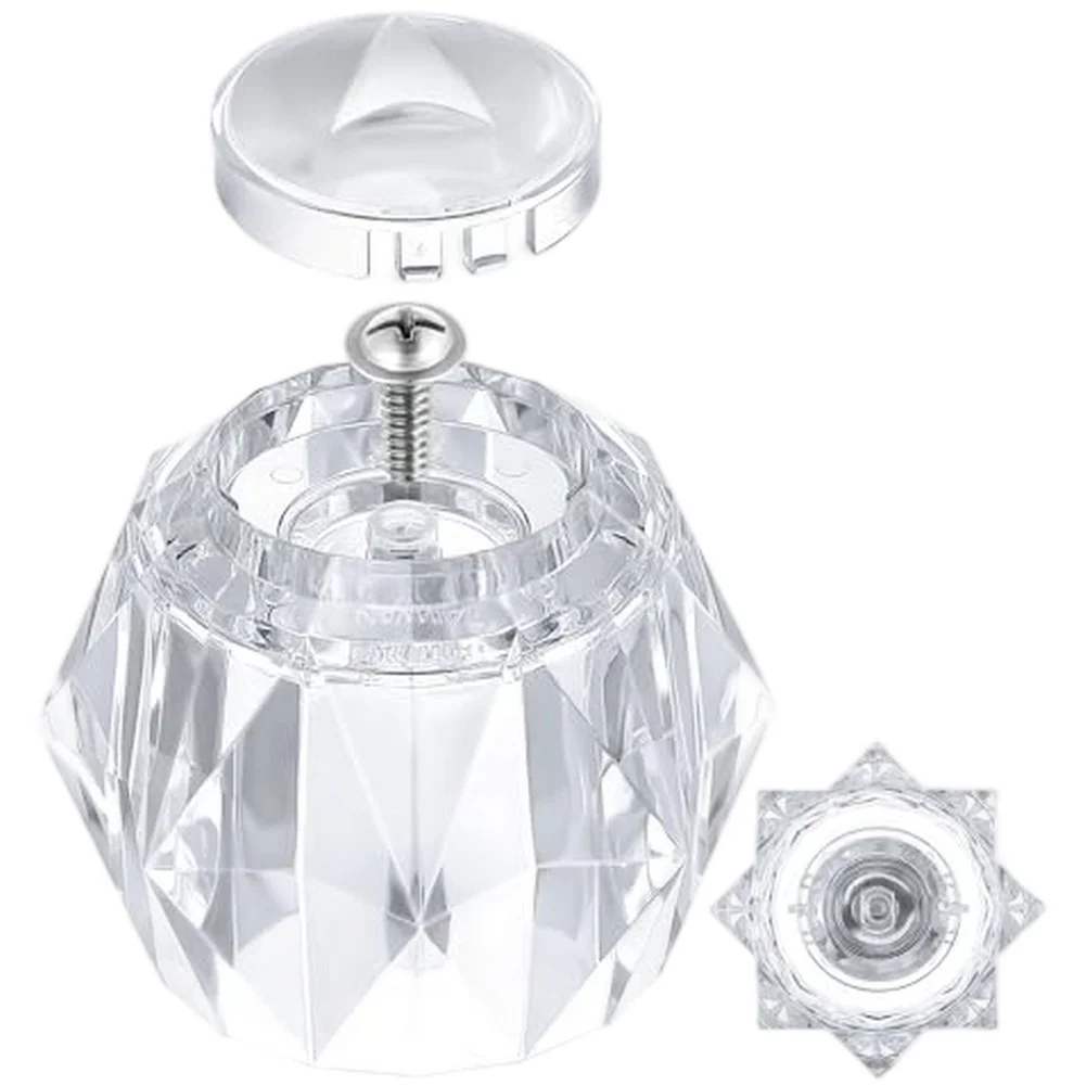 

Shower Faucet Handle Replacement 8x6x6cm Clear Acrylic For Delta Faucets For The H71 Model 1300 1400 1600 Series Accessories