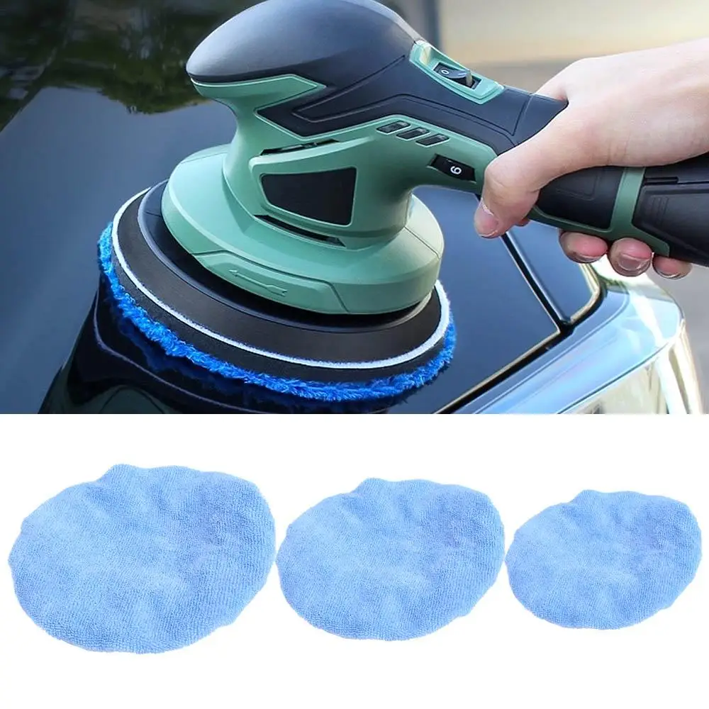 Accessories Waxing Polisher Polishing Terry Cloth Polishing Bonnet Buffer Pad Waxing Bonnet Waxing Cloth Cover Car Polisher Pad