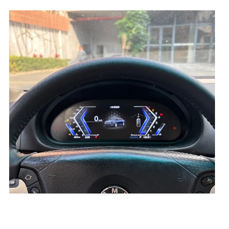 10.25'' Digital LCD Instrument Dash Screen Cluster for  E46 1999-2004 LCD Dashboard Display with Linux System