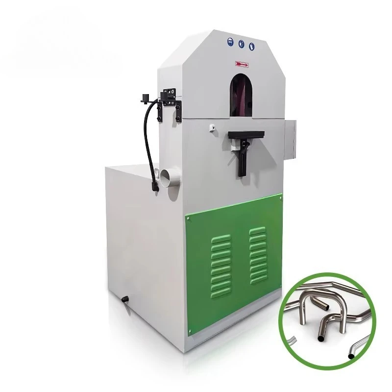 Automatic Bent Pipe Polishing Machine Stainless Steel Curved Tube Mirror 8K Buffing Equipment
