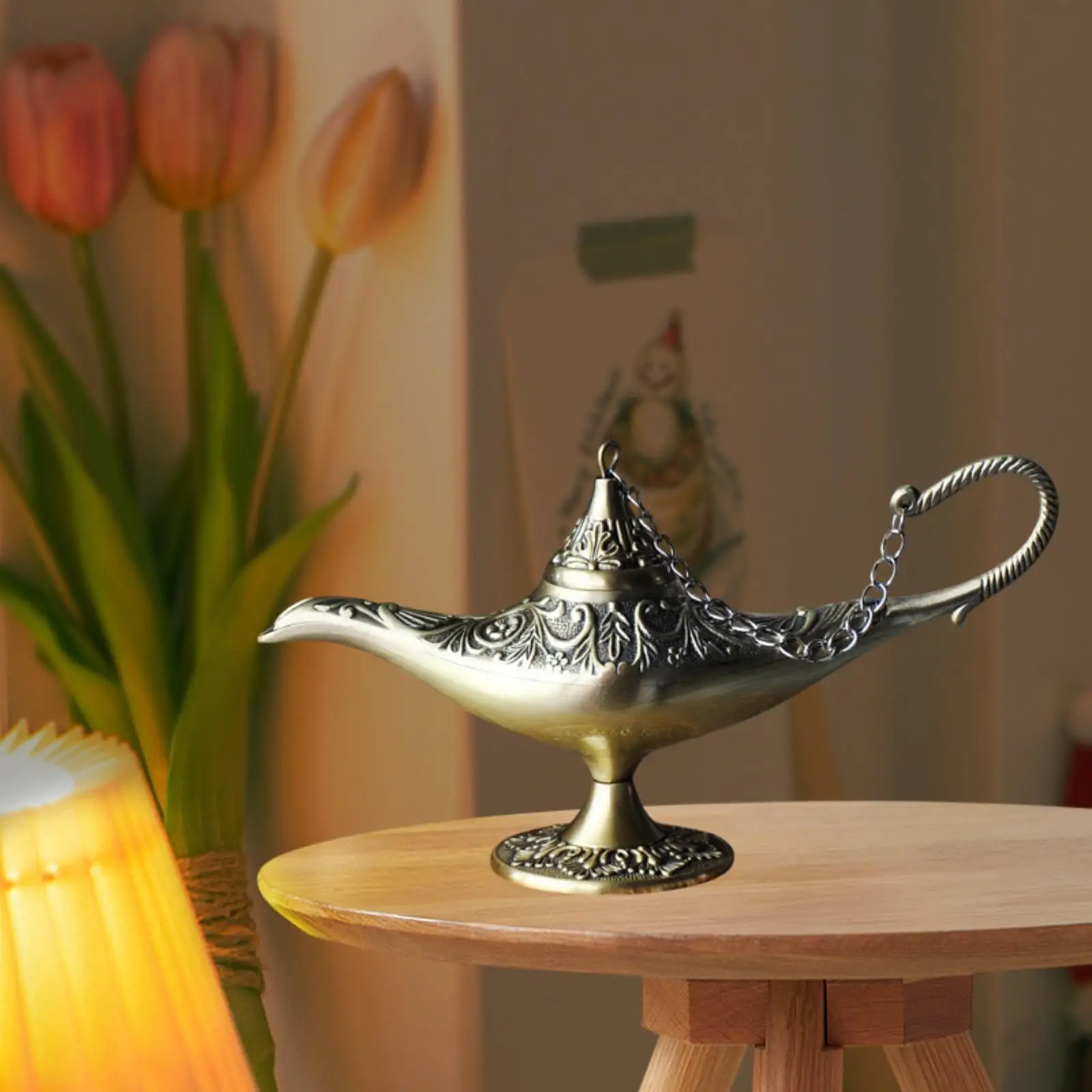 

Wishing Light Pot Cone Incense Burner Centerpiece Classic Lamp