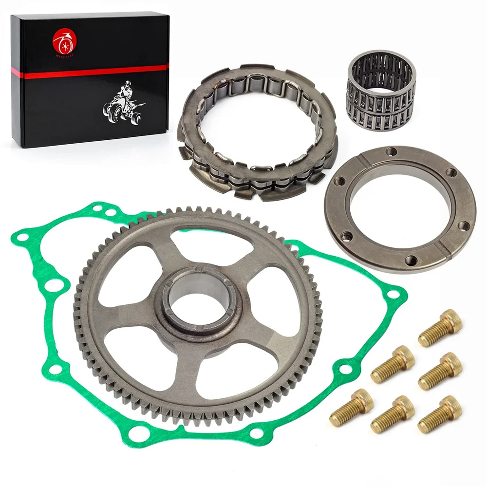 Starter Clutch One Way Bearing and Gear Idler Kit & Gasket For Honda 1999-2007  TRX400EX Sportrax 400 2x4