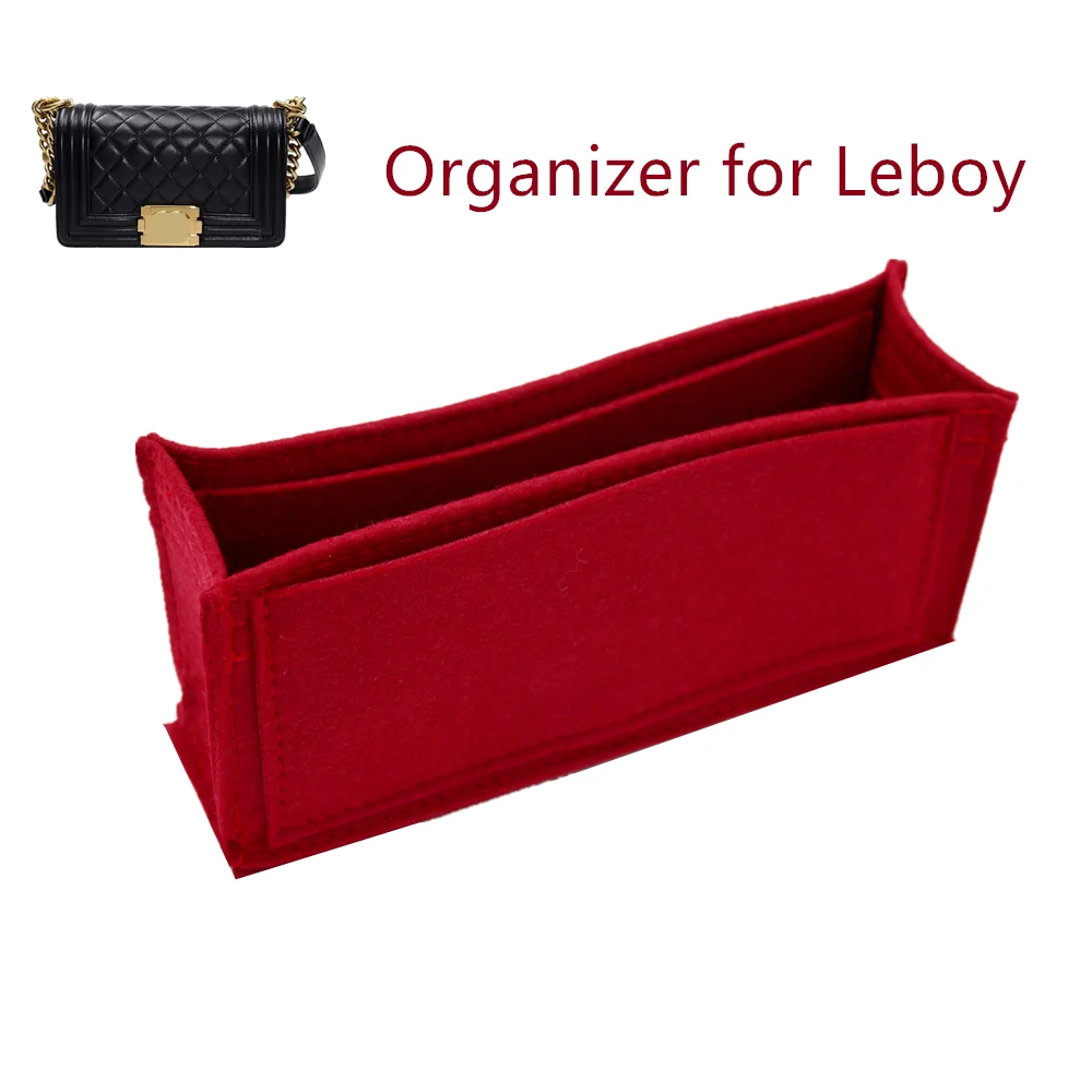 

Fits for Leboy Insert Bag Organizer Makeup Handbag Organizer Portable Cosmetic bag women luxury designer bag organizer