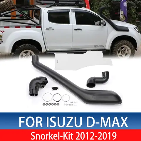 Kit de Snorkel Tout-Terrain 4x4 adapté pour Isuzu D‑MAX 2012‑2019, Système d'Admission d'Air Surélevé Imperméable