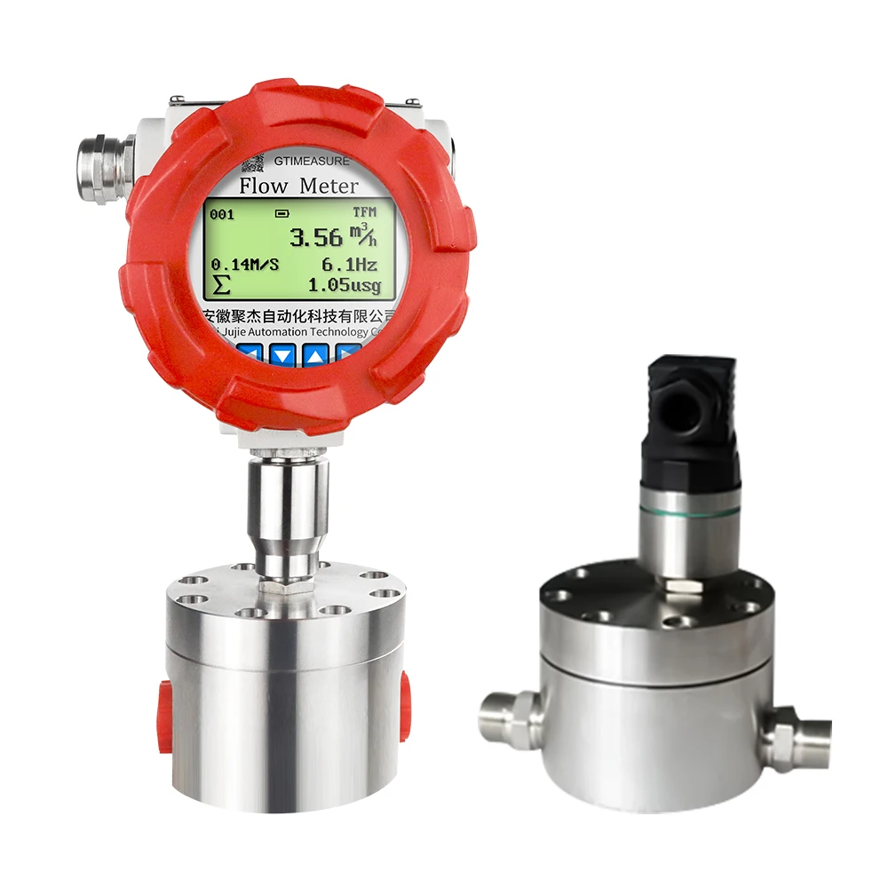 Micro Gear Flow Meter Small flow PD Flow Meter for Water Oil Grease Digital Oval Gear Flowmeter