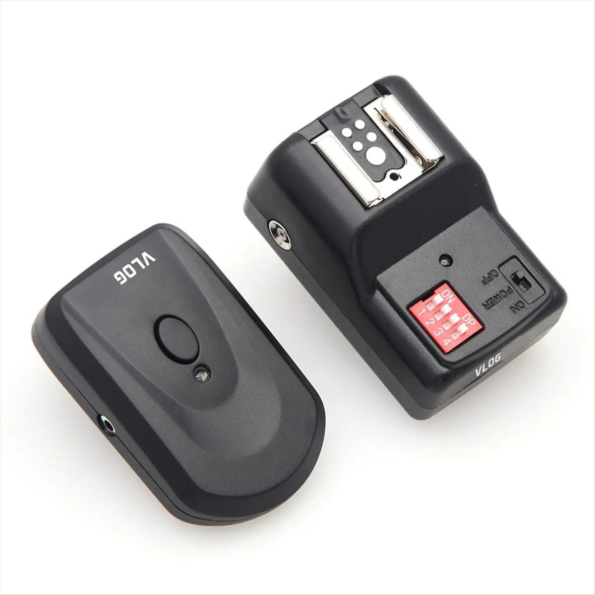 Universal Radio Wireless Remote Speedlite Flash Trigger Shutter Hot Shoe Flash Lamp 16 Channels Synchronizer for