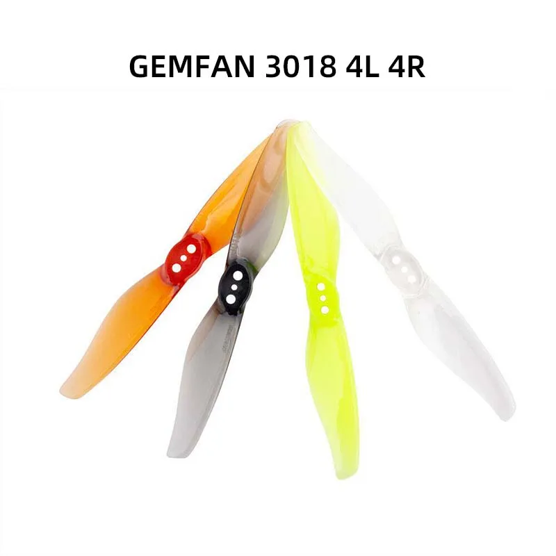 GEMFAN Qianfeng 3018 3-inch Two-Blade Propeller FPV Racing Drone Two-Blade Propeller Toothpick Drone Propeller 3-Hole Propeller