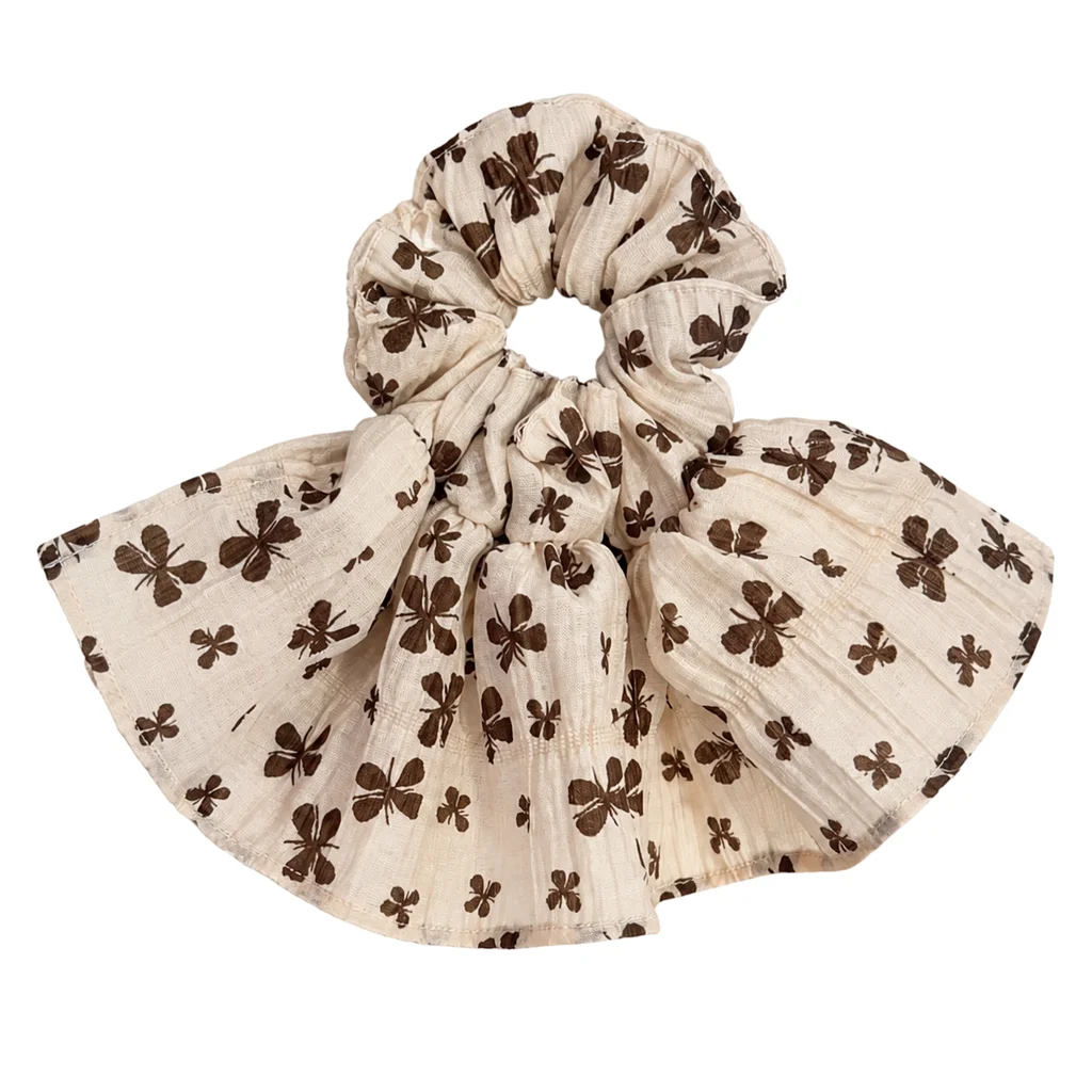 xypp-68-handmade-pattern-single-layer-scrunchie-handmade-elastic-hair-tie-for-ponytail-and-bun-soft-gathered-hair