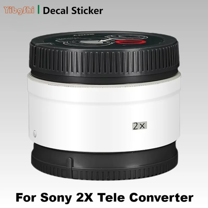 

For Sony 2X Tele Converter Decal Skin Vinyl Wrap Film Protective Sticker Protector Coat SEL20TC 2 X Teleconverter Lens stickers