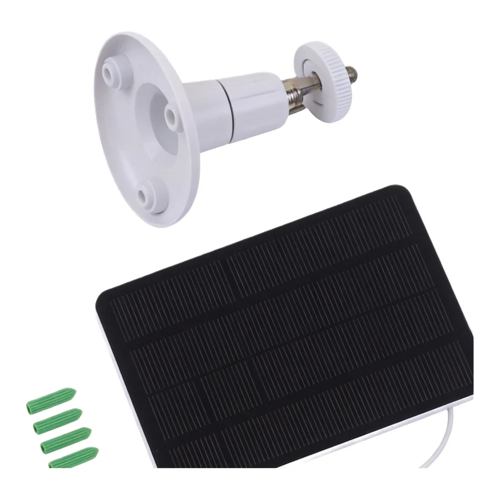 High Efficiency 4W Monocrystalline Solar Panel for Arlo Pro 4 Ultra 2 Pro 3 Ultra Pro 5S Floodlight Camera Use Only
