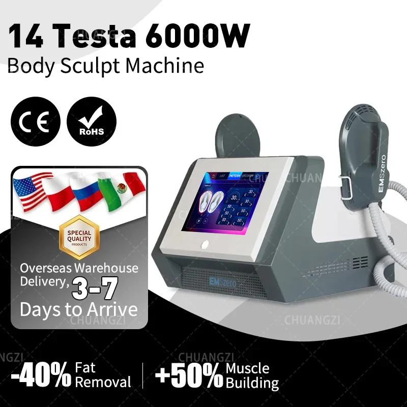 EMSzero Sculpt Machine Portable HI-EMT Electromagnetic Fat removal Slimming EMS Muscle Stimulation Weight Loss