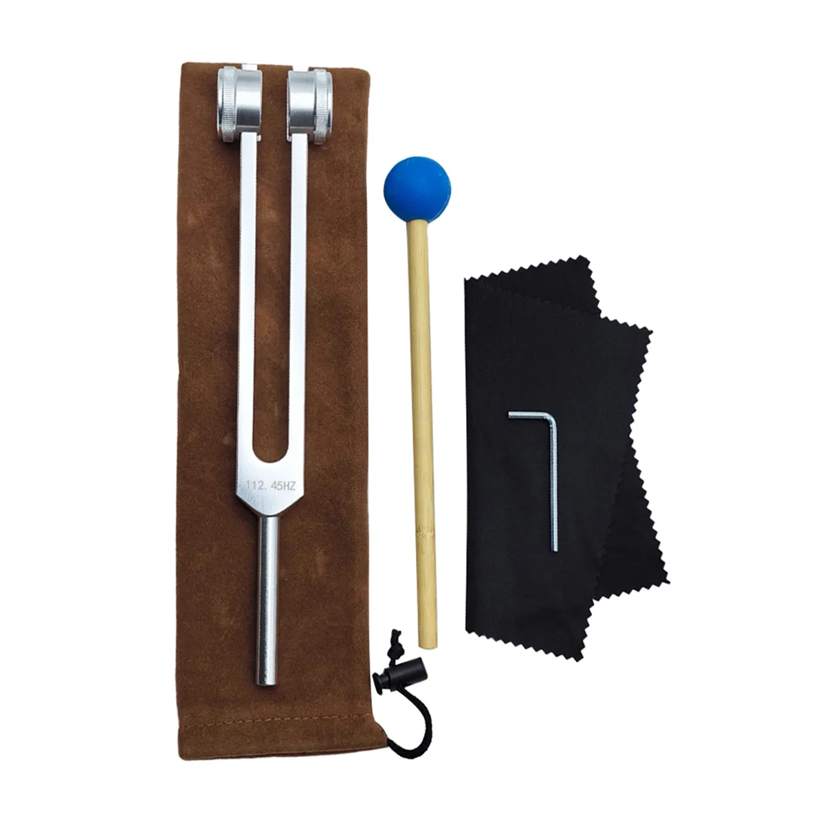 112.45HZ Tuning Fork Set, Tuning Fork for Music Chakra, Sound Therapy, Keep Body, Mind and Spirit in Perfect Harmony