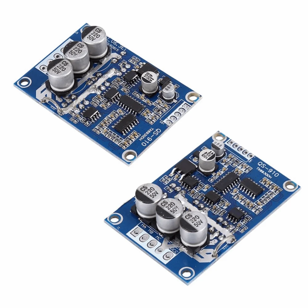 12V-36V DC Brushless Motor Controller 500W Power 20A Current DC Motor Driver Board 3 Phase Over Current Protection
