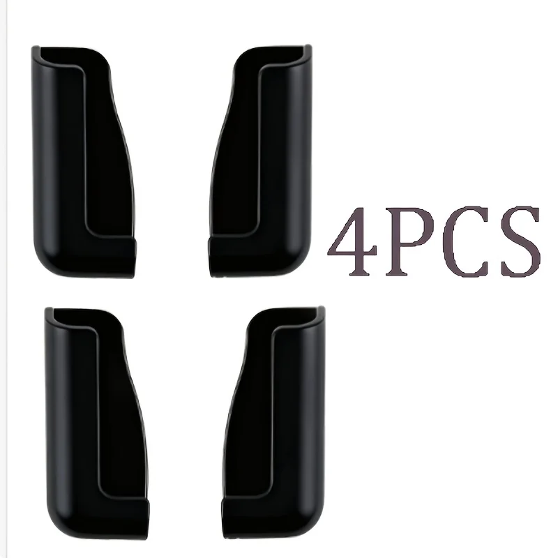 

4-Piece (2-Pair) Multi-Function Phone Mount - Adhesive Gravity Mount (Leaves No Residue), Car Phone Mount