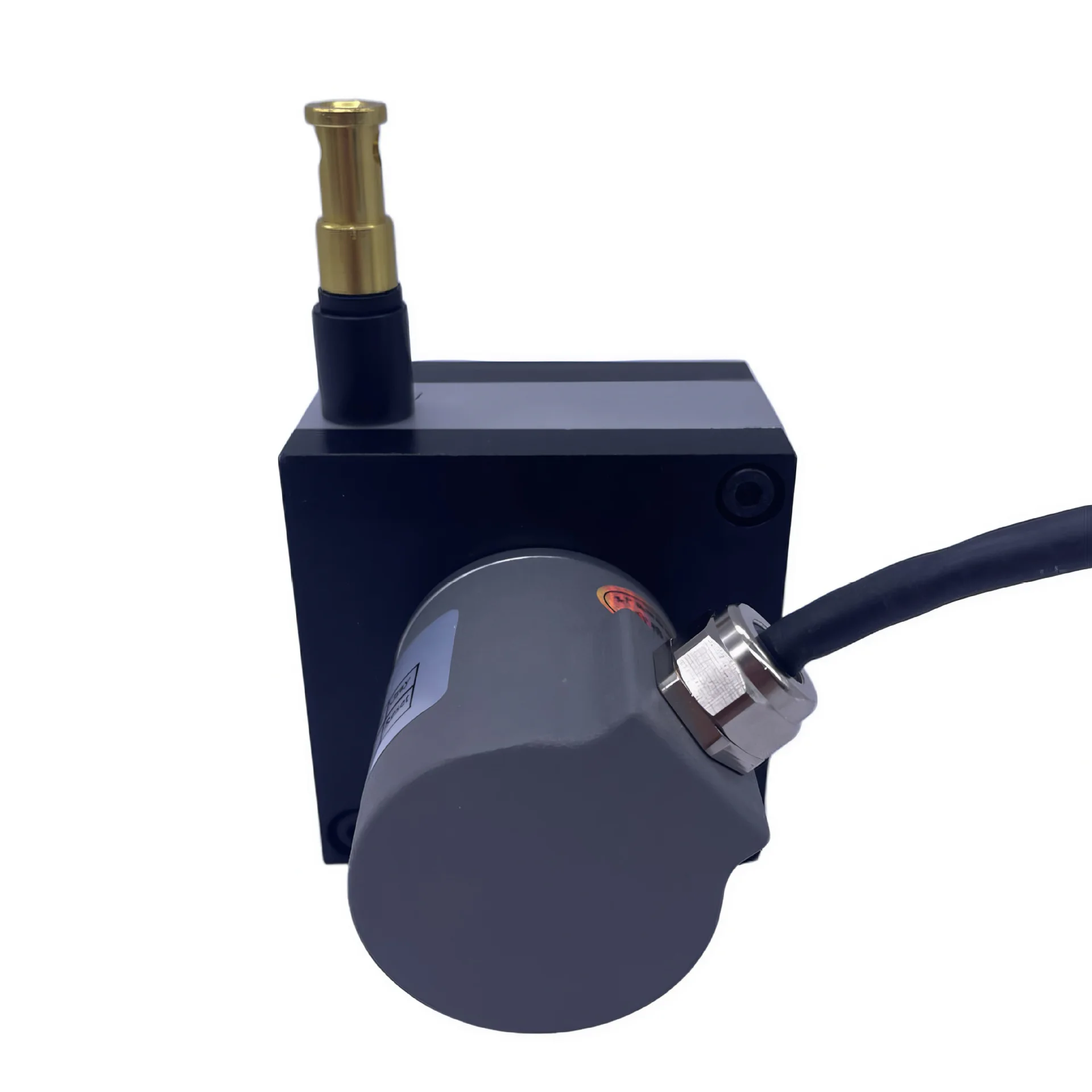 Cable displacement sensor, cable encoder