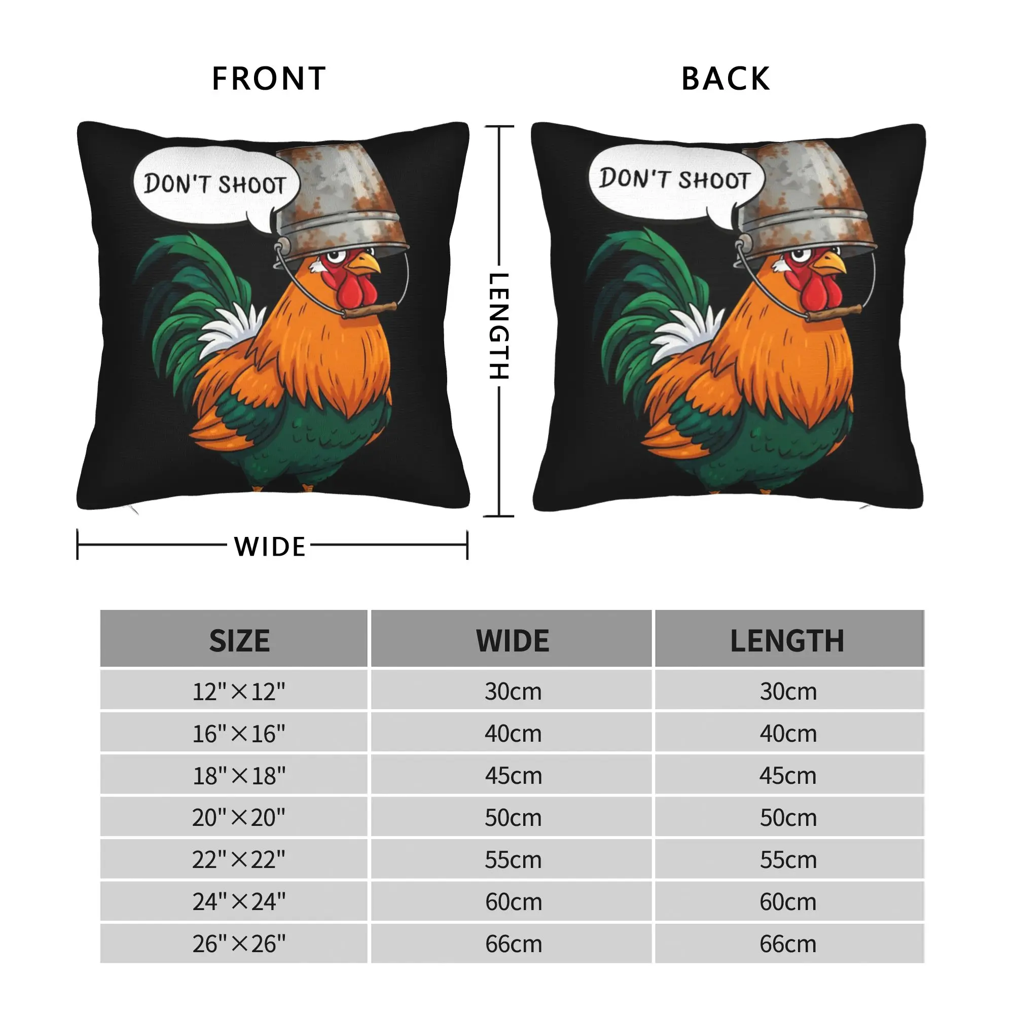 ARC Raiders Don't Shoot Pillow Case  Novelty Pillow Cover Custom Pillowcases For Wedding Party Home Decor