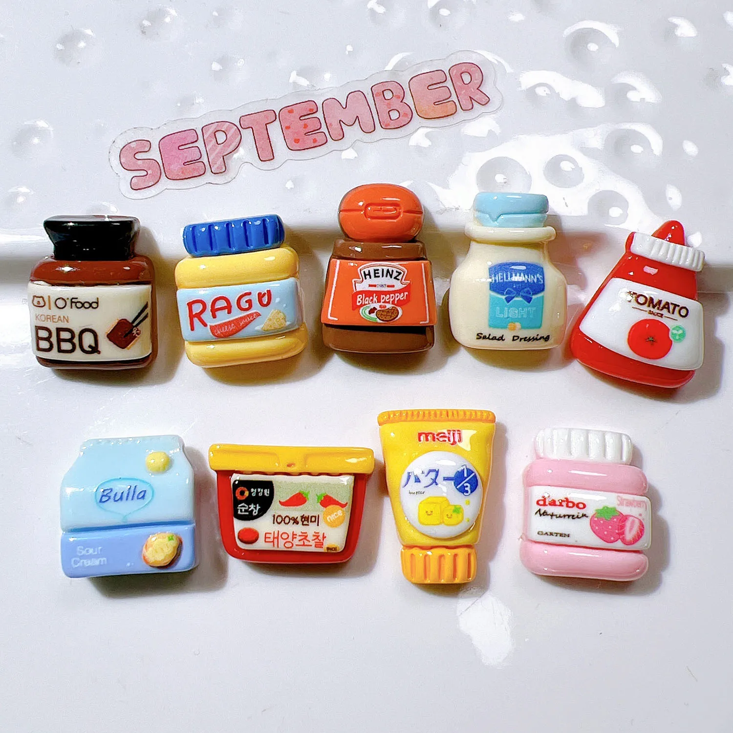 100Pcs Kawaii Resin…